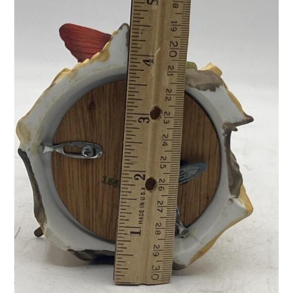 Vintage Cardinal Music Figurine – Wind-Up – 6" Tall – Charming Woodland Design - Picture 13 of 16